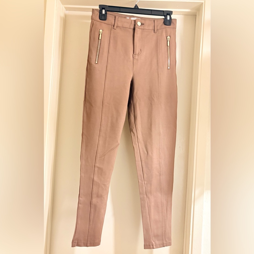 Chic Brown Skinny Jeans for Women